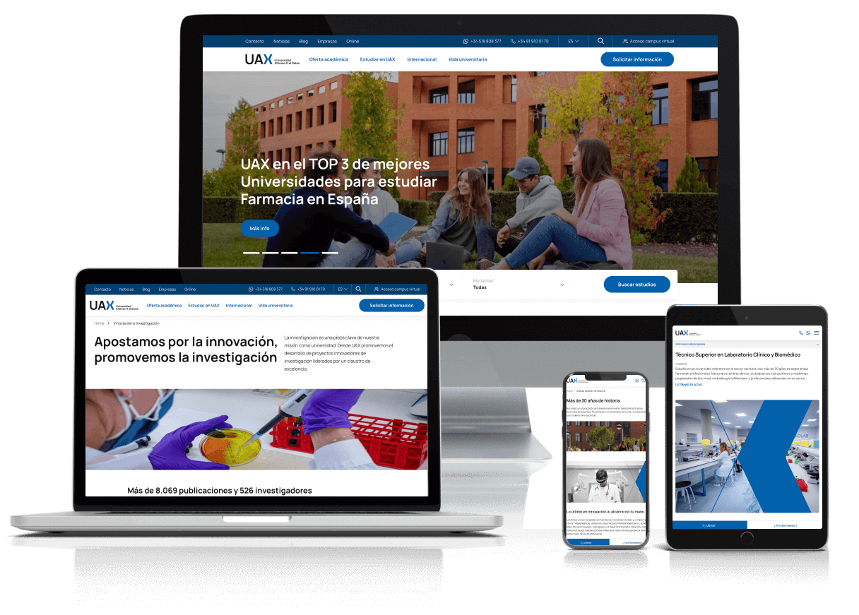 uax educacion a distancia online centros educativos digitales